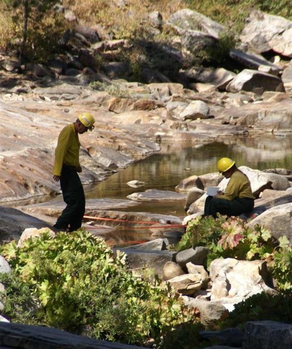 Hydrologists Measure Stream Flow To Protect Fish